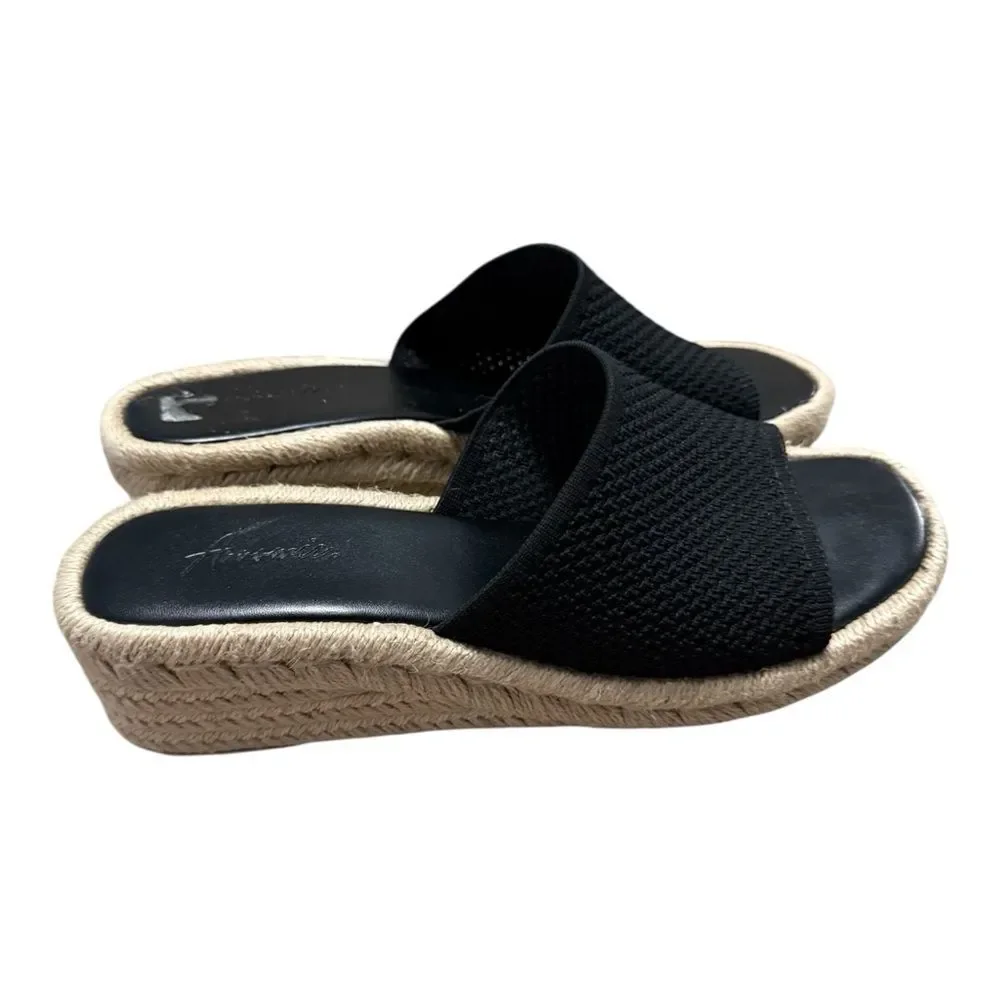 Arromic Espadrilles Wedge Platform Sandals Comfortable Slip On Slides size 7.5